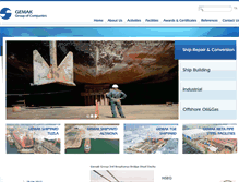 Tablet Screenshot of gemakgroup.com